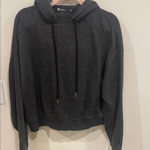 Zenana Outfitters Black Hoodie Sweatshirt
